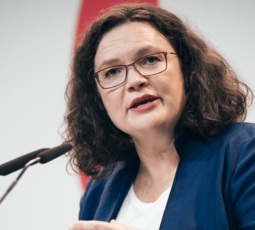 Șefa social-democraților germani și-a anunțat demisia