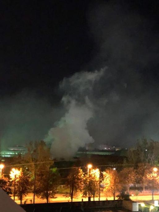 Explozie puternică la o fabrică de prefabricate din București. Un mort și trei răniți grav