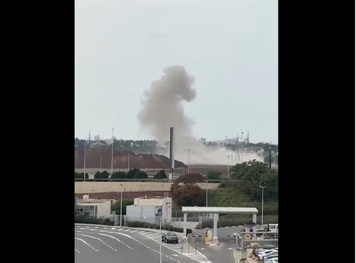 VIDEO O rachetă a căzut lângă aeroportul din Tel Aviv
