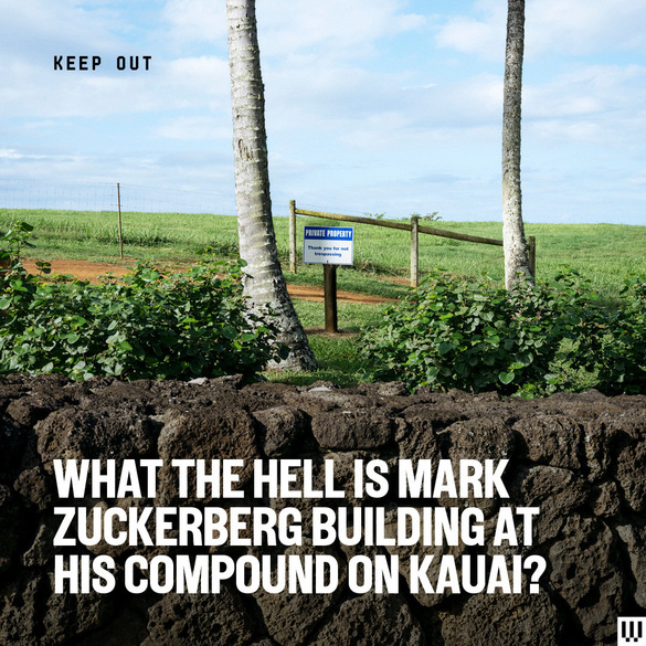 FOTO Mark Zuckerberg se pregătește de sfârșitul lumii în Hawaii. El și-a construit un buncăr în insula Kauai