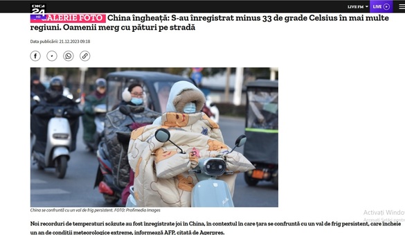 Foto printscreen Digi 24