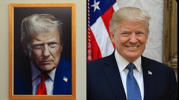 FOTO Casa Albă dezvăluie un nou portret al lui Donald Trump