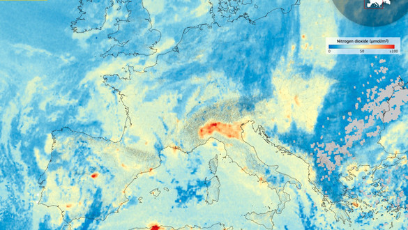 Poluare masivă în Europa. Imagini din misiunea Copernicus Sentinel-4 FOTO