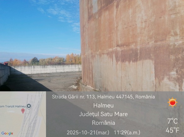 ULTIMA ORĂ FOTO Pericol de accident major în Satu Mare. Mii de tone de azotat de amoniu de calciu, depozitate necorespunzător