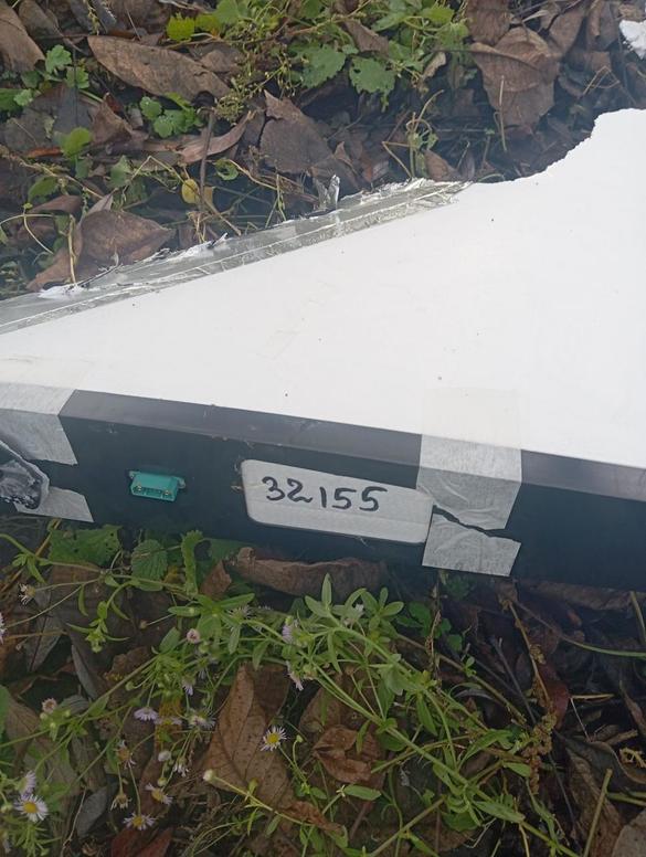 Primele imagini cu drona rusească căzută în România FOTO