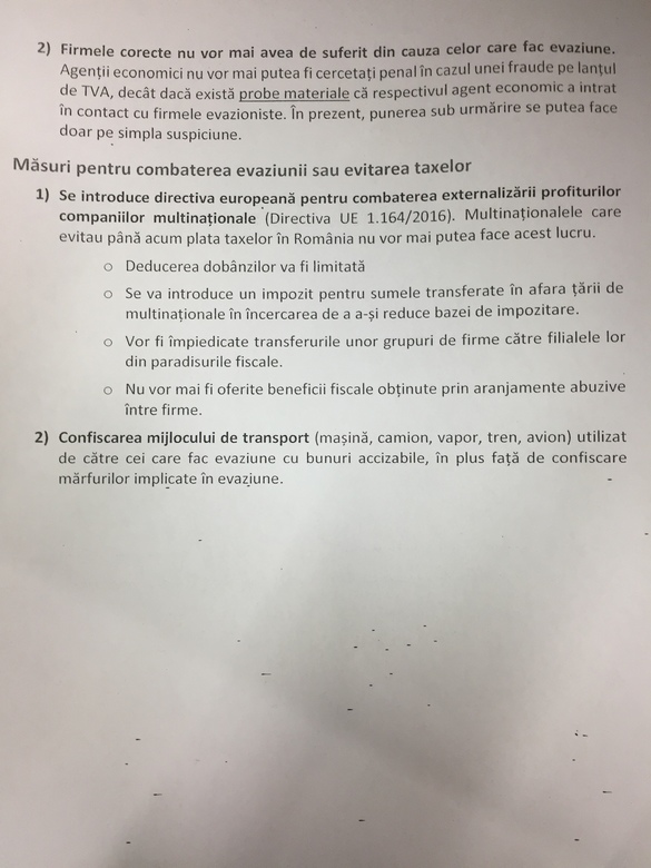 Tudose s-a întâlnit cu organizațiile companiilor străine, investitorii au fost asigurați că unele măsuri fiscale ar urma să fie 