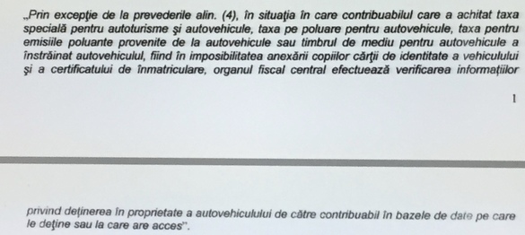 Taxa auto - proceduri mai simple pentru rambursarea banilor