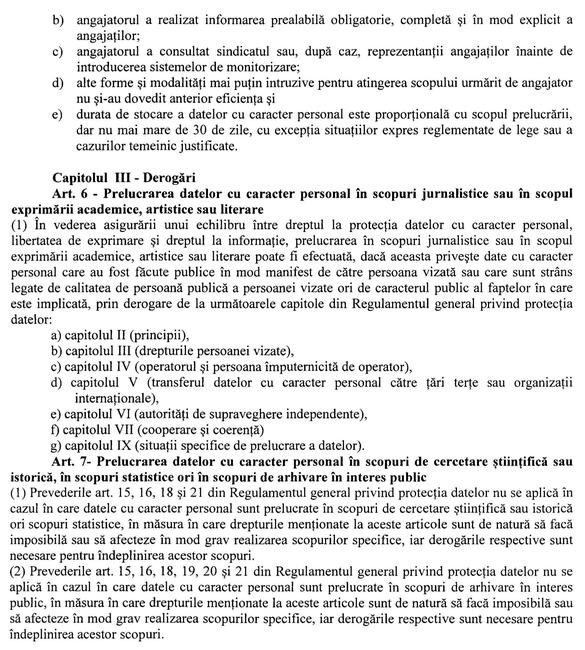 DOCUMENT Regulile pregătite în România pentru GDPR: Angajatorii vor monitoriza angajații doar după informare prealabilă, firmele vor alege un responsabil, amenzile pentru instituții publice vor fi limitate la 200.000 lei 