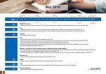 Calendarul fiscal al lunii mai - O lună aglomerată, în care intră în vigoare și Regulamentul General Privind Protecția Datelor Personale (GDPR)