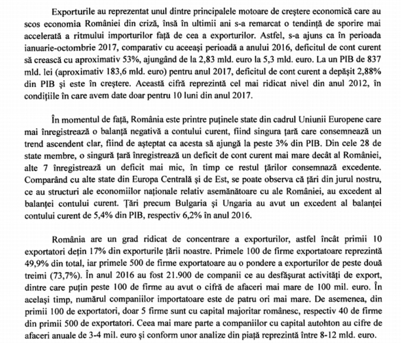 Extras din expunerea de motive a proiectului de lege