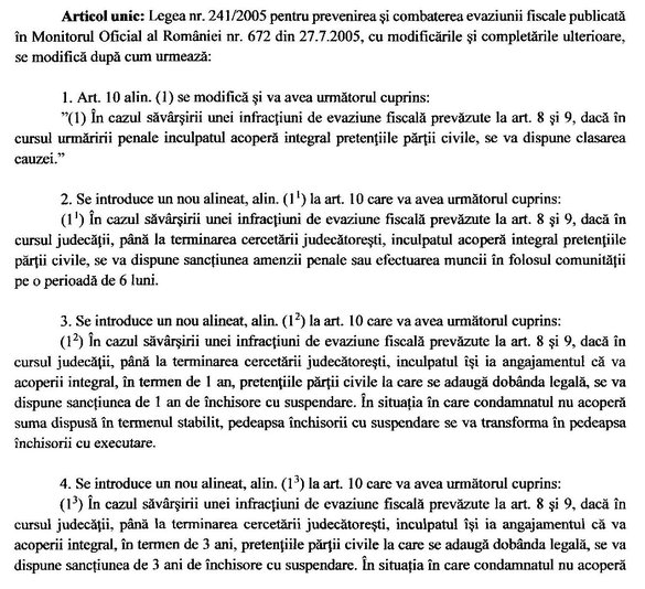 Anularea închisorii pentru fapte grave de evaziune fiscală, avizată de senatori. Evazioniștii pot scăpa de condamnări de peste 15 ani dacă achită prejudiciul majorat cu 50% plus dobânzi și penalități 