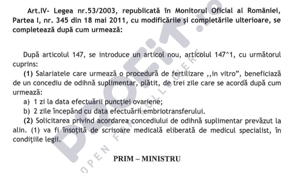 Modificare a Codului Muncii: Concediu de odihnă suplimentar pentru femeile pe cale de a deveni mame. Măsura poate intra în vigoare în scurt timp