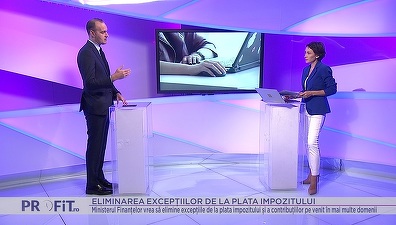 VIDEO Ministrul Finanțelor, anunț surpriză la Ora de Profit.ro: Să gândim un plafon până la care percepem contribuția de sănătate. Incorect ca cineva cu salariu mare să plătească 10%, iar altul cu salariu mic o sumă mult mai mică, dar cu aceleași servicii