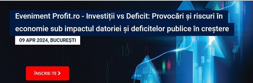 EVENIMENT Profit.ro: „Investiții vs. Deficit”, în dezbatere cu conducerea Ministerului Finanțelor, lideri din administrație și mediul de afaceri