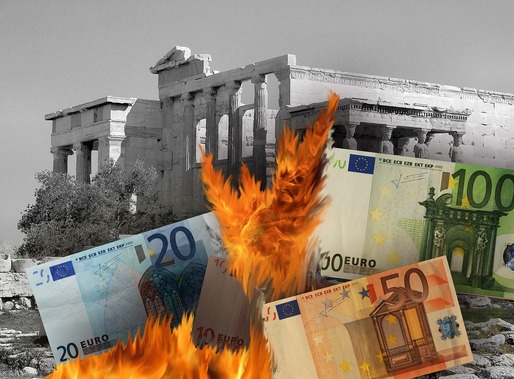 Miniștrii de Finanțe din Zona euro au deblocat o nouă tranșă de bani pentru Grecia, de 10,3 miliarde euro