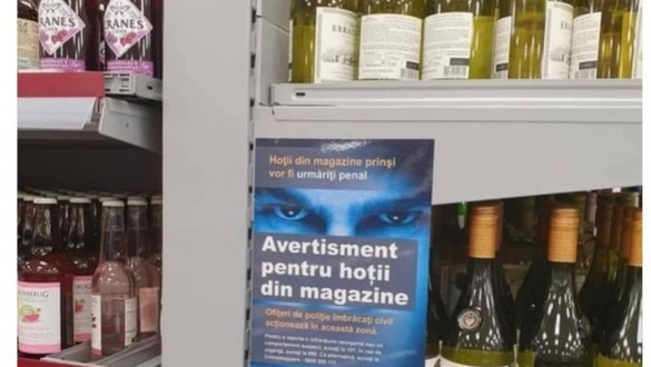 Tesco, cel mai mare lanț de supermarketuri din Marea Britanie, apelează la deținuți. Anul trecut posta, în limba română, un avertisment hoților din magazine