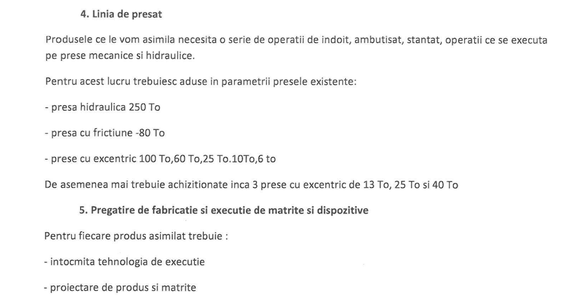 DOCUMENT Fabrica INOX SA Măgurele, cu un fost ministru cel mai mare acționar și șef CA, vrea să producă consumabile militare cu un investitor strategic, pentru refacerea stocurilor NATO după ajutorul dat Ucrainei