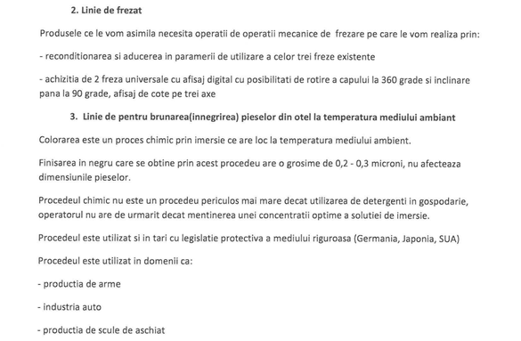 DOCUMENT Fabrica INOX SA Măgurele, cu un fost ministru cel mai mare acționar și șef CA, vrea să producă consumabile militare cu un investitor strategic, pentru refacerea stocurilor NATO după ajutorul dat Ucrainei