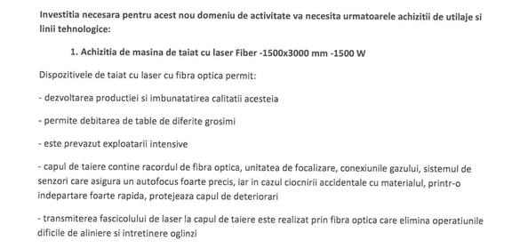 DOCUMENT Fabrica INOX SA Măgurele, cu un fost ministru cel mai mare acționar și șef CA, vrea să producă consumabile militare cu un investitor strategic, pentru refacerea stocurilor NATO după ajutorul dat Ucrainei