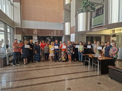 FOTO Protestele angajaților din sistemul fiscal continuă