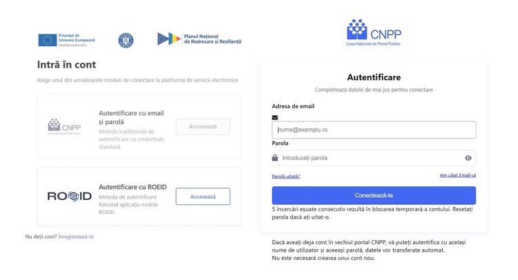 FOTO Afli online cât ai cotizat pentru pensie, fără drum la ghișeu. Casa de Pensii a lansat un nou portal