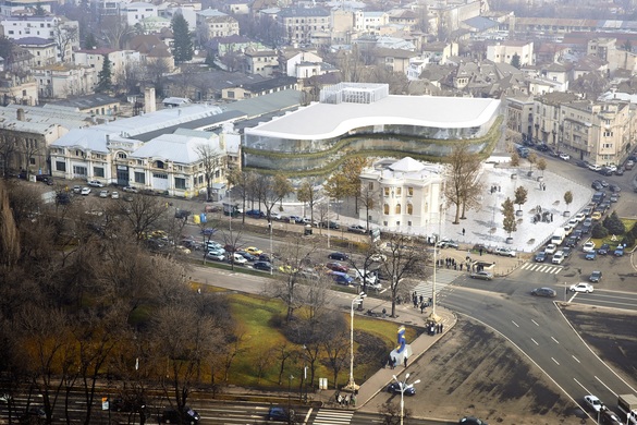 FOTO Conglomeratul american General Electric își instalează centrul de soluții software în noul complex de birouri deschis în fața Guvernului, lângă casa unui guvernator BNR