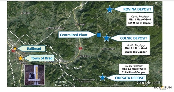 FOTO Euro Sun a depus documentele finale pentru începerea lucrărilor la mina de aur de la Rovina, a doua cea mai mare din Europa