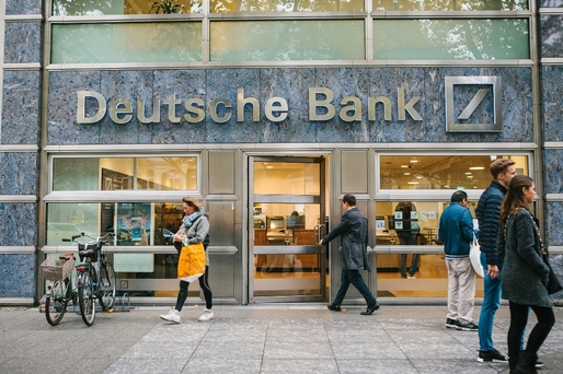 Deutsche Bank bifează un profit record, cel mai mare începând din 2013