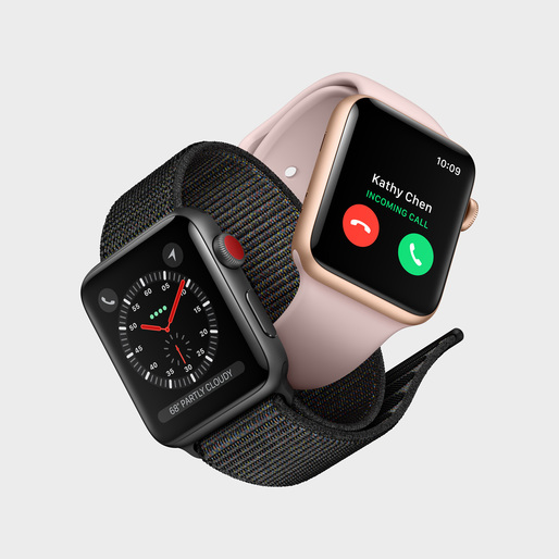 Apple a prezentat Watch Series 3 și a anunțat că a devenit cel mai important producător de ceasuri