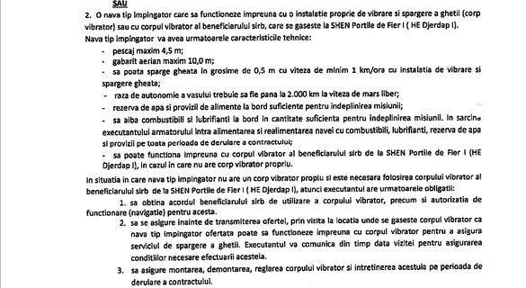 VIDEO&DOCUMENT Hidroelectrica va plăti mult mai mult pentru...spargerea gheții pe Dunăre