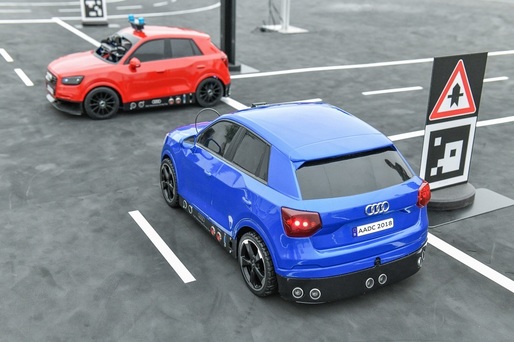 Audi organizează Cupa Mașinilor Autonome, un concurs în care studenții pot câștiga 10.000 de euro și un contract de muncă