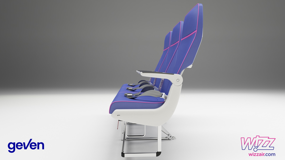Wizz Air introduce un nou tip de scaune FOTO