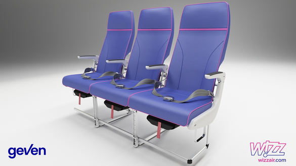 Wizz Air introduce un nou tip de scaune FOTO