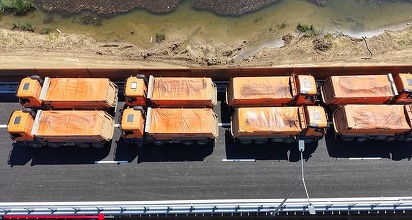 VIDEO Vești bune pentru traficul din jurul Bucureștiului: Va fi deschisă, la vară, circulația pe Autostrada A0 între DN2 Afumați și A2 Cernica. Cu o acuzație: "Nod rutier băgat la sertar de compania de drumuri!"