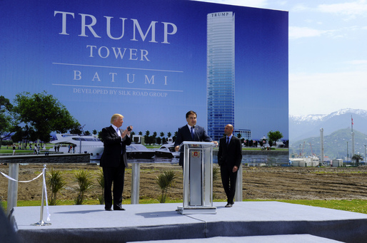 Trump Organization renunță la construcția unui Trump Tower de 250 milioane dolari în Georgia, la Marea Neagră