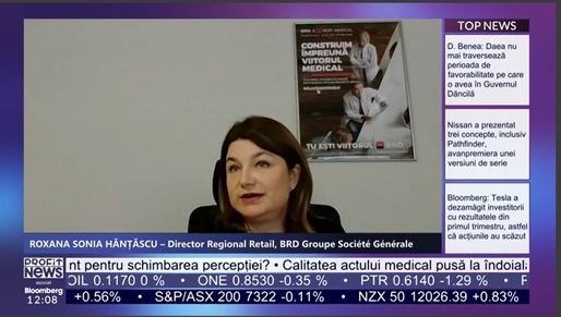 Profit Health.forum - Roxana Sonia Hănțăscu, BRD: Conceptul Expert Medical a ajuns la 28 de locații. Prin acest program dorim să ne manifestăm recunoștința față de sistemul medical
