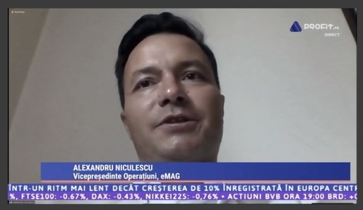 VIDEOCONFERINȚĂ E-commerce Profit.ro - Alexandru Niculescu, eMAG: Am văzut o creștere semnificativă a livrărilor și la easybox. Clienții și-au schimbat comportamentul și vor păstra noile obiceiuri