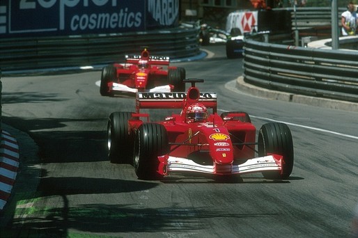 Monopostul Ferrari cu care Michael Schumacher a câștigat la Monaco, în 2001, vândut cu 7,5 milioane de euro