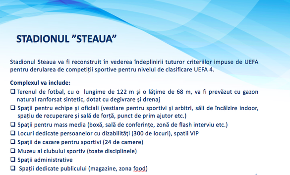 FOTO Cum vor arăta stadioanele Steaua, Rapid și Arcul de Triumf, renovate pentru Campionatul European. Stadionul Dinamo - în pericol să nu fie finalizat până în 2020