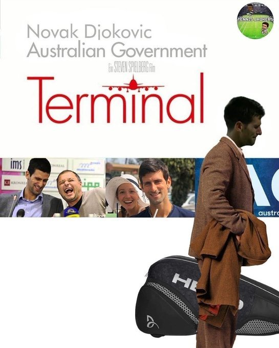 FOTO Novak Djokovic, ironizat de Ryanair după ce nu a fost lăsat în Australia