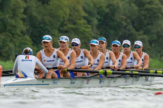 VIDEO Aur și record mondial pentru echipajul feminin al României de 8+1 la Campionatele Mondiale de Canotaj