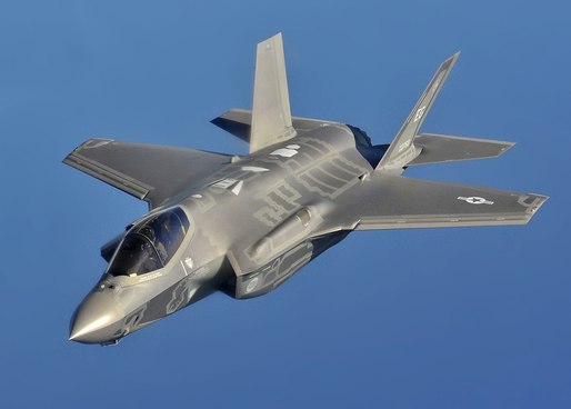 SUA suspendă orice livrări de echipamente legate de avionul american de vânătoare de tip F-35 către Turcia