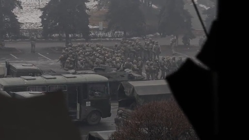 VIDEO Revolta din Kazahstan: Forțele rusești au intrat în țară