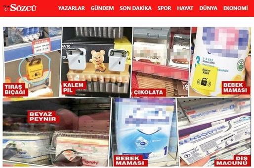 Turcia montează sisteme antifurt la cafea, ciocolată și alimente de bază