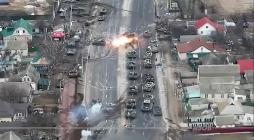 VIDEO Prima TV: Viața printre explozii