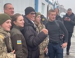 VIDEO&FOTO Jean-Claude Van Damme a vizitat armata ucraineană