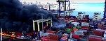 VIDEO Turcia: Incendiu de proporții în portul Iskenderun, declanșat de seism