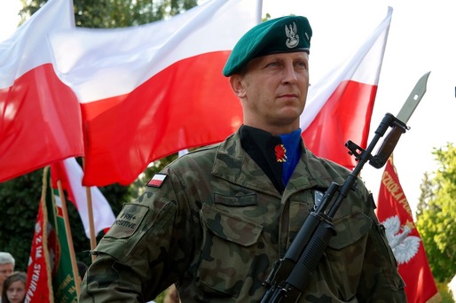 GALERIE FOTO Polonia a început să instaleze bariere antitanc la granițele cu Belarus și Rusia