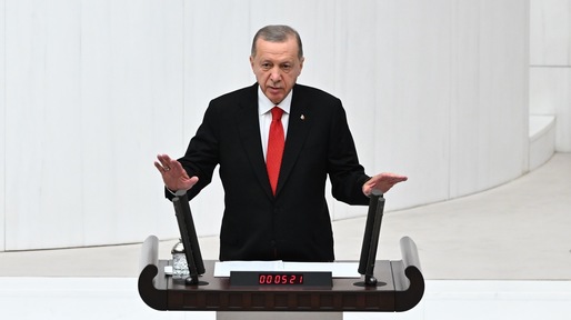 Erdogan anunță în Parlament că ”Turcia nu mai așteaptă nimic de la Uniunea Europeană”