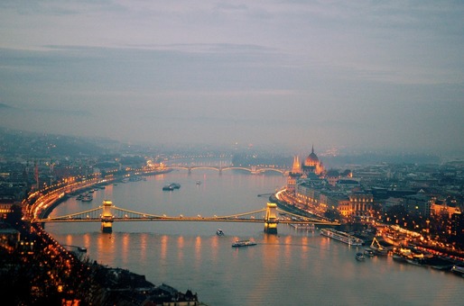 Dunărea a ieșit din albie la Budapesta